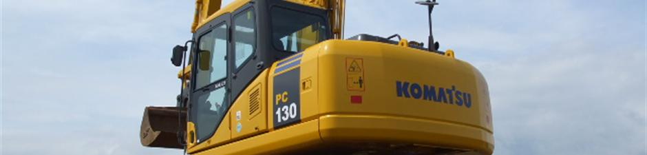 Komatsu PC130 excavator