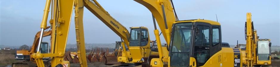 Komatsu PC160LC-7 excavator