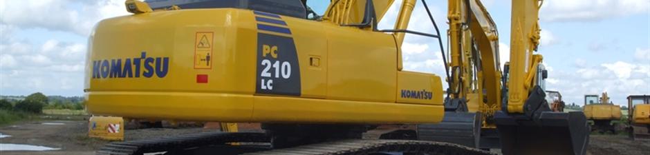 Komatsu PC210LC excavator