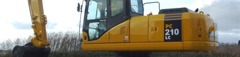 Komatsu PC210LC excavator