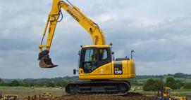 Komatsu excavator